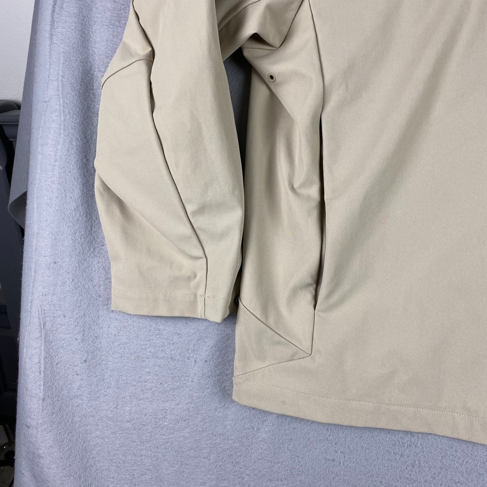 Nike 24.7 PerfectStretch Jacket Mens XXL Beige Dri-FIT UV IF2867-253 Full Zip - Picture 6 of 16